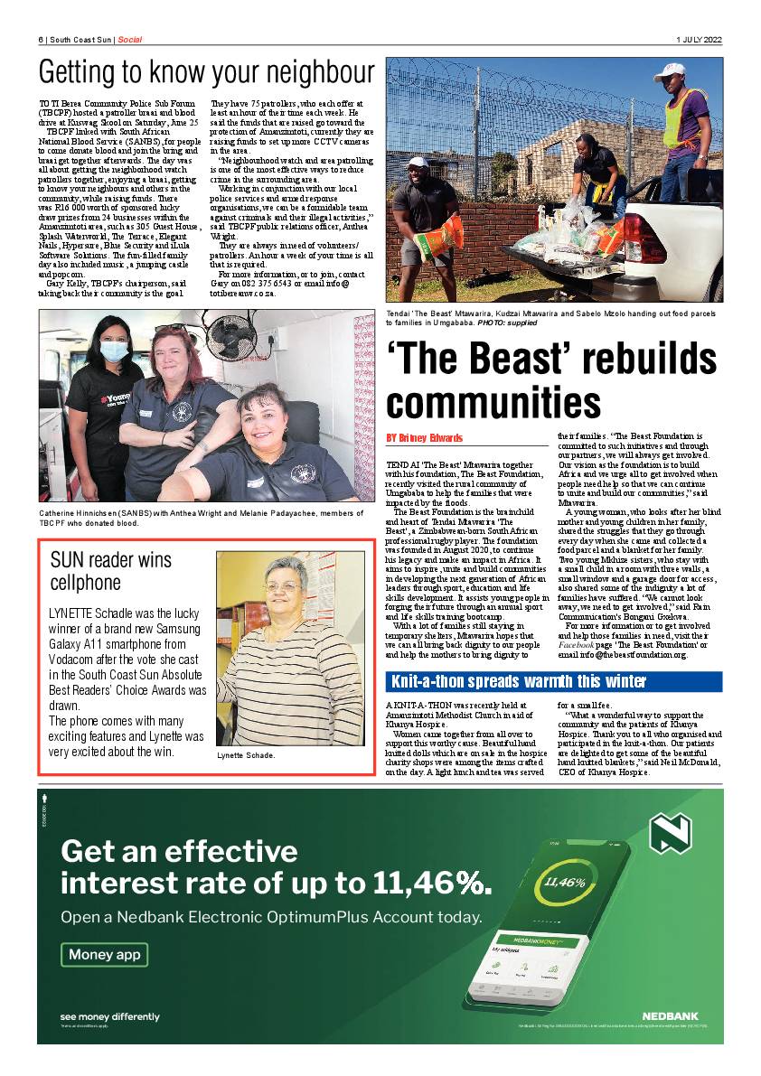 South Coast Sun 1 July 2022 page 6