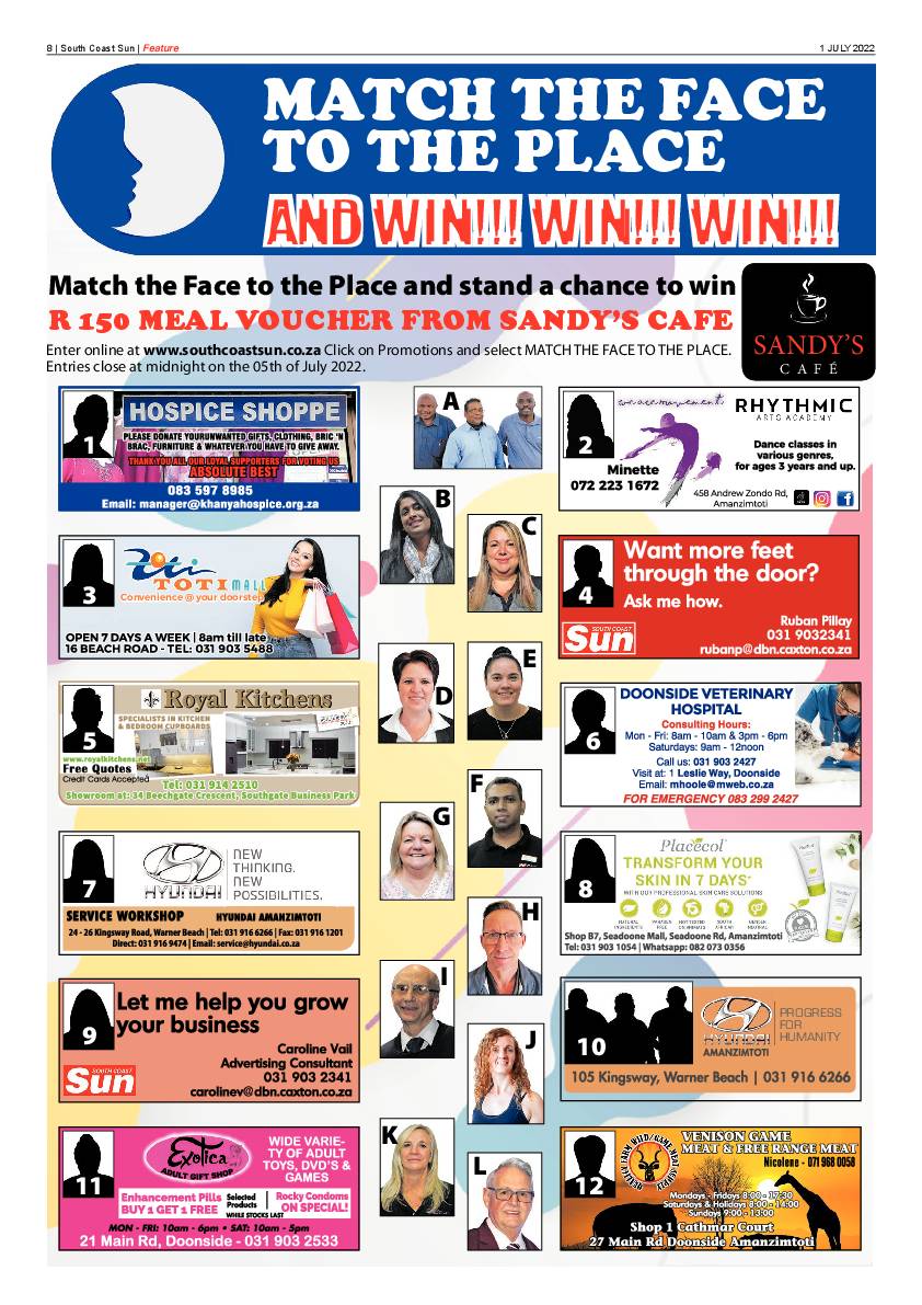 South Coast Sun 1 July 2022 page 8