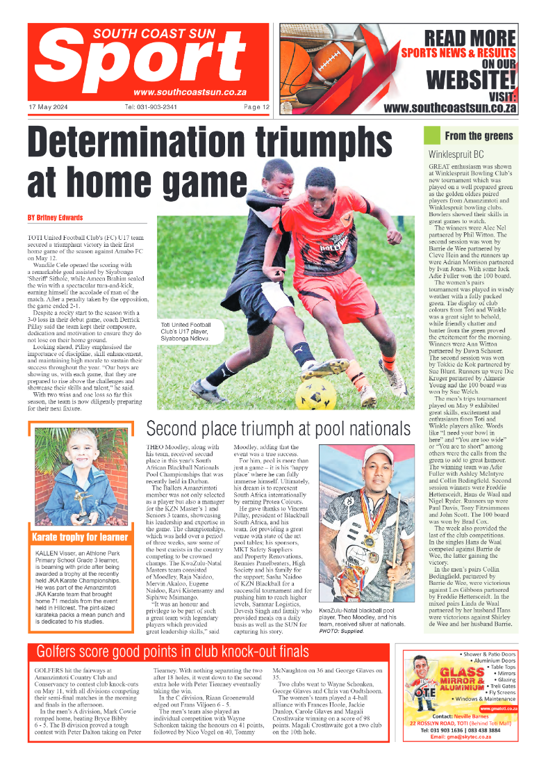 South Coast Sun 17 May 2024 page 12