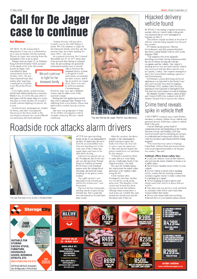 South Coast Sun 17 May 2024 page 3