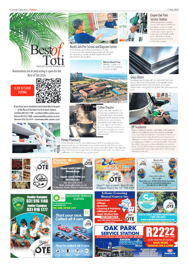 South Coast Sun 17 May 2024 page 8