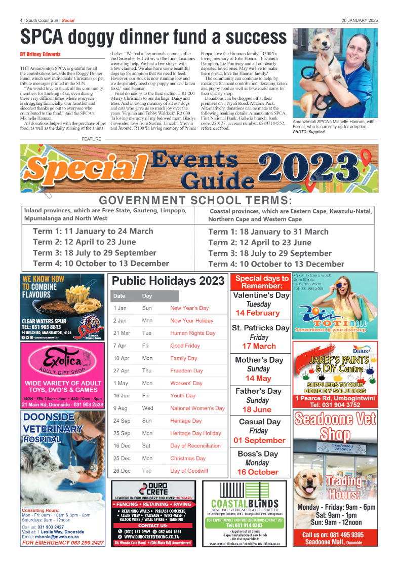 South Coast Sun 20 January 2023 page 4