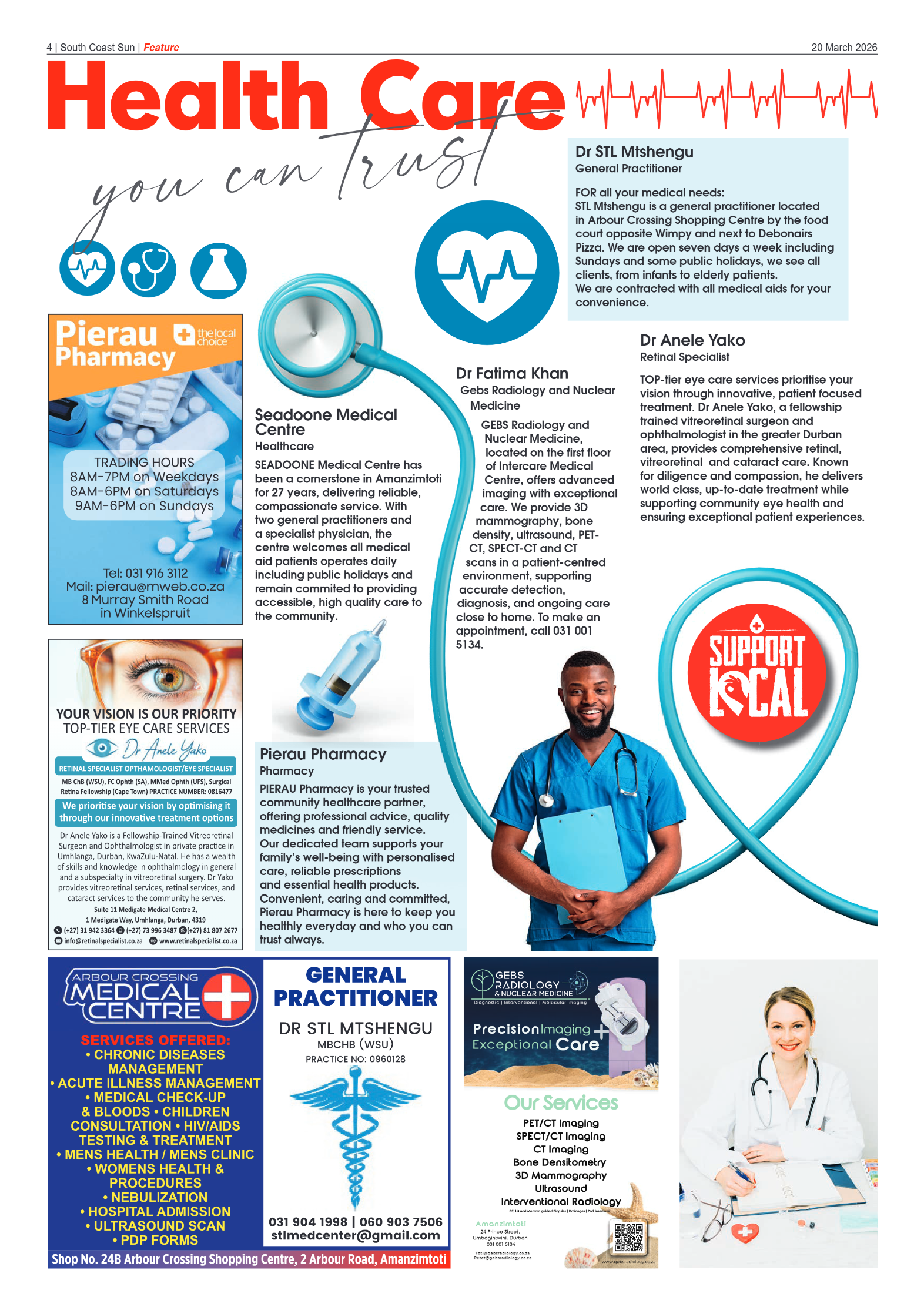 South Coast Sun 20 March 2026 page 4