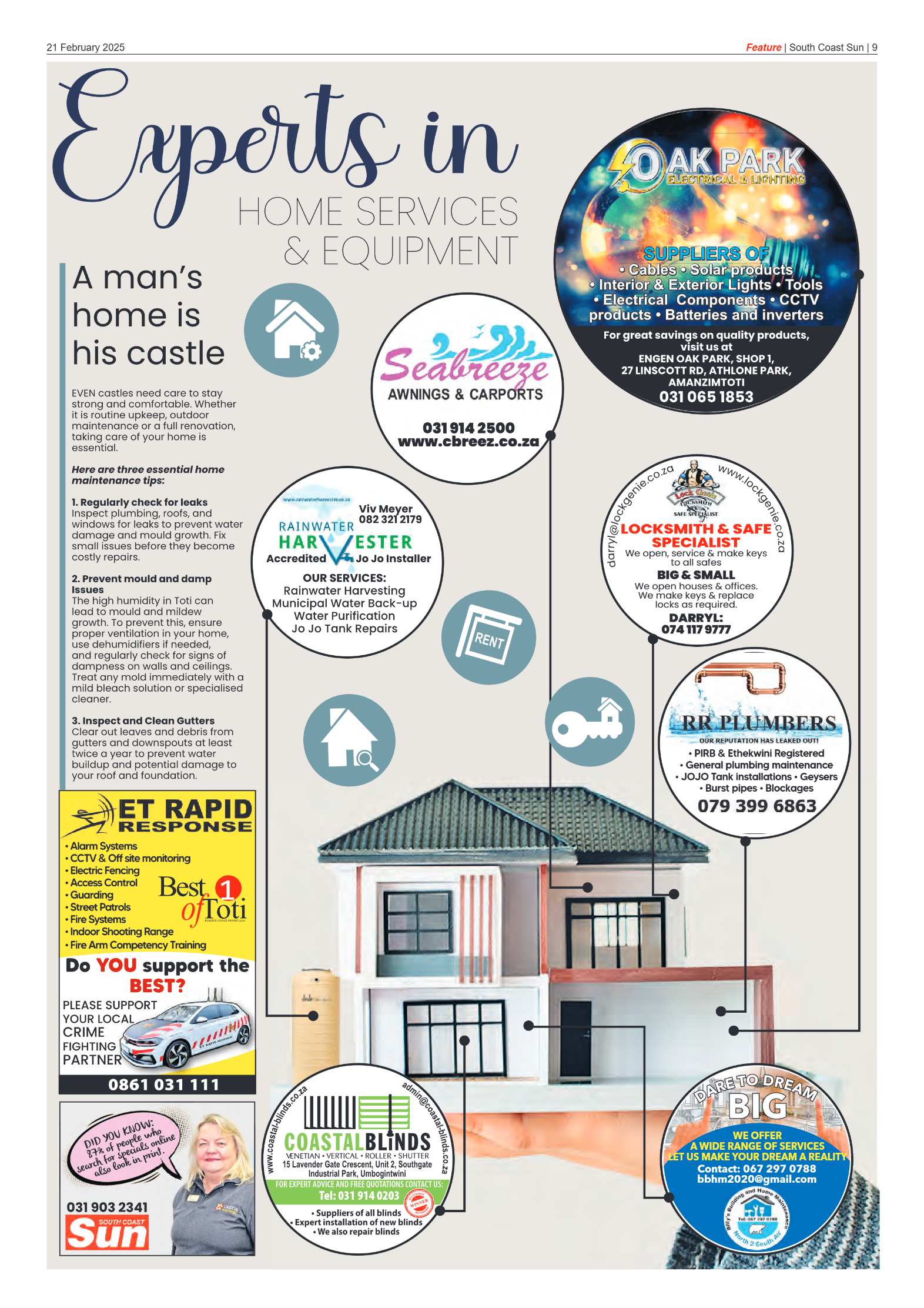 South Coast Sun 21 February 2025 page 9