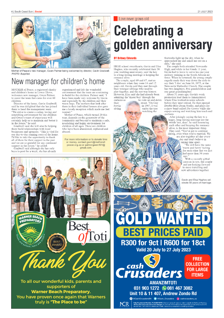 South Coast Sun 21 July 2023 page 4