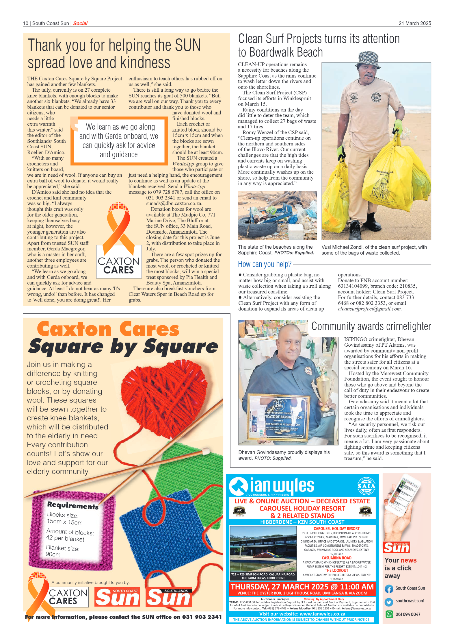 South Coast Sun 21 March 2025 page 10