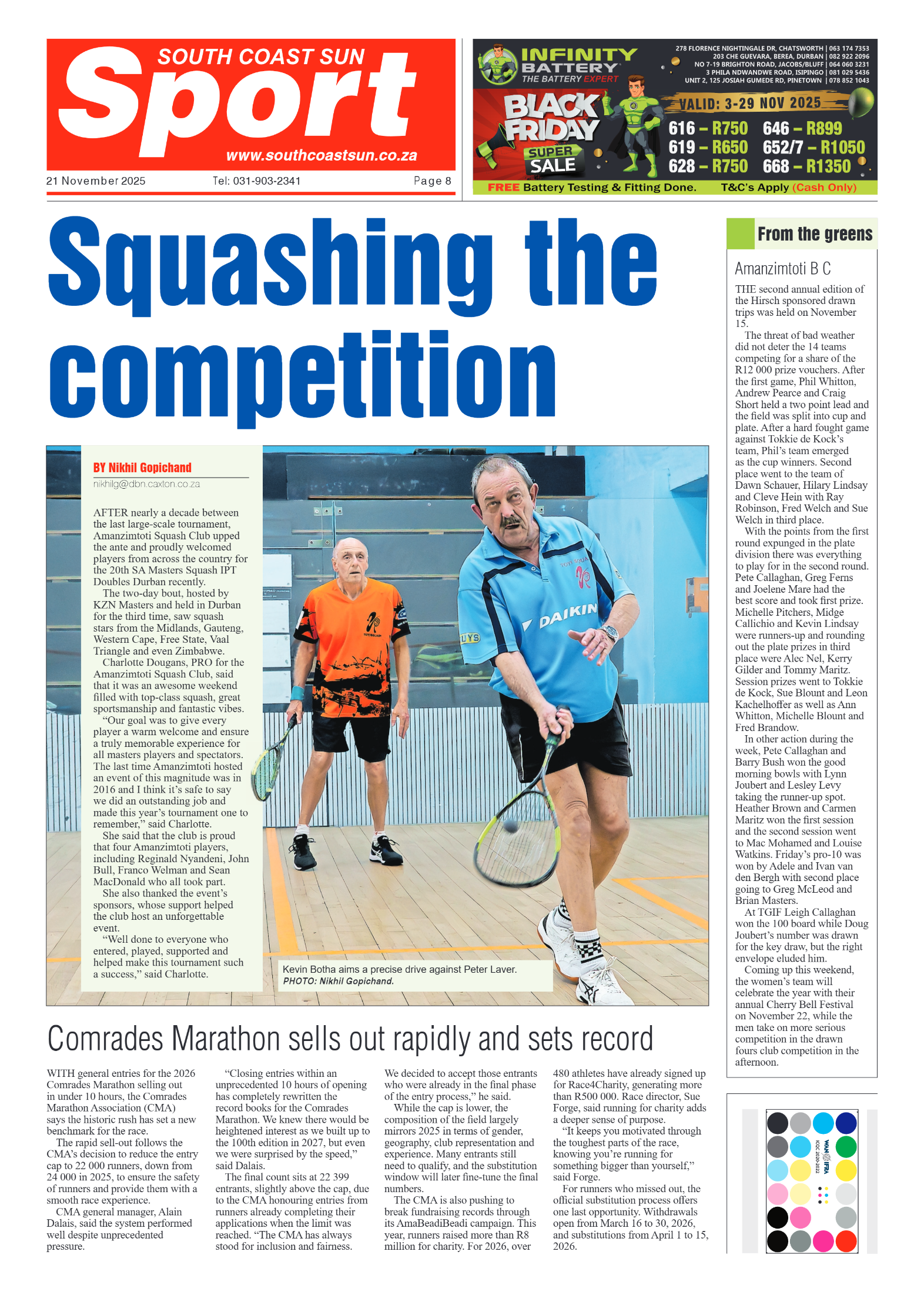 South Coast Sun 21 November 2025 page 8