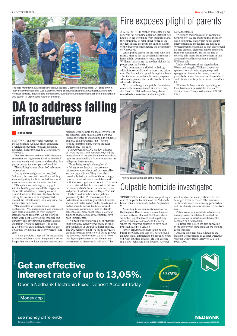 Southlands Sun 21 October 2022 page 3