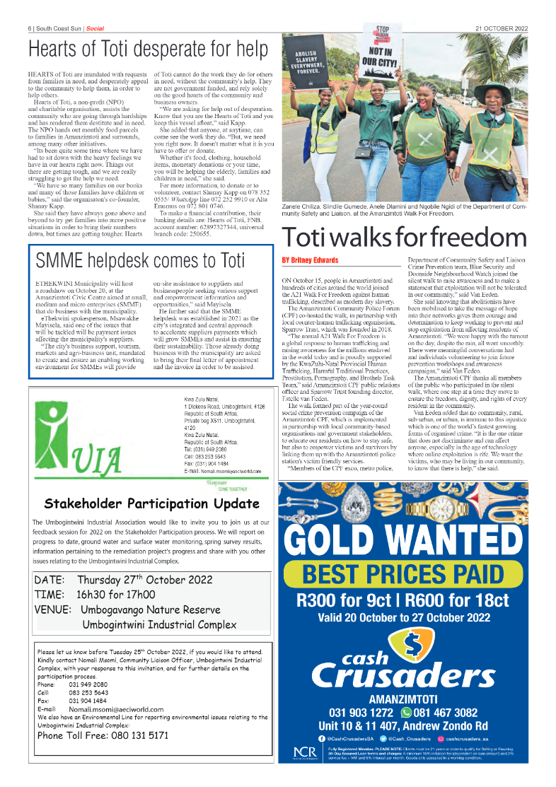 South Coast Sun 21 October 2022 page 5