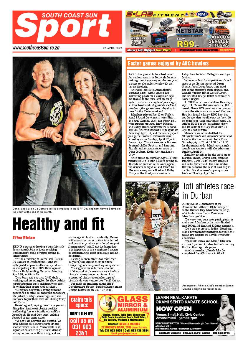 South Coast Sun 22 April 2022 page 8
