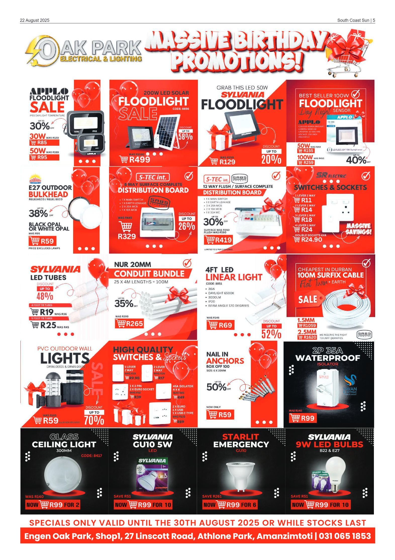 South Coast Sun 22 August 2025 page 5