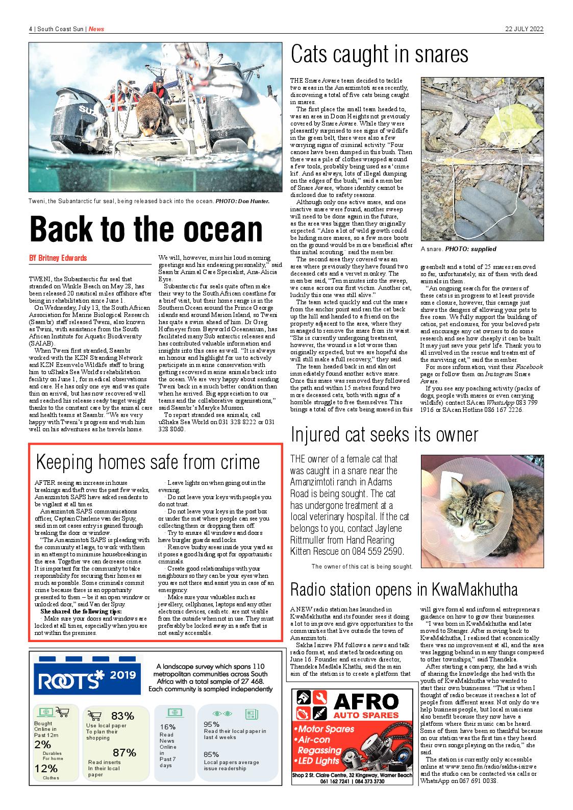 South Coast Sun 22 July 2022 page 4