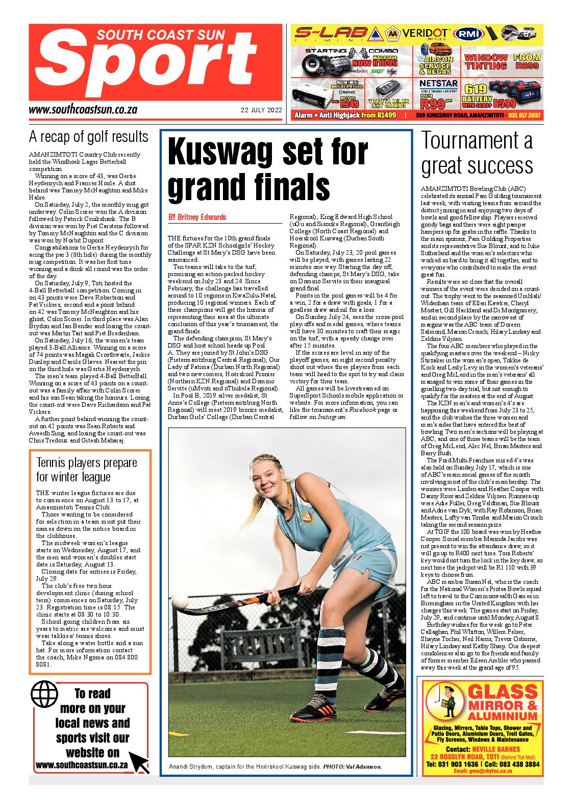 South Coast Sun 22 July 2022 page 8