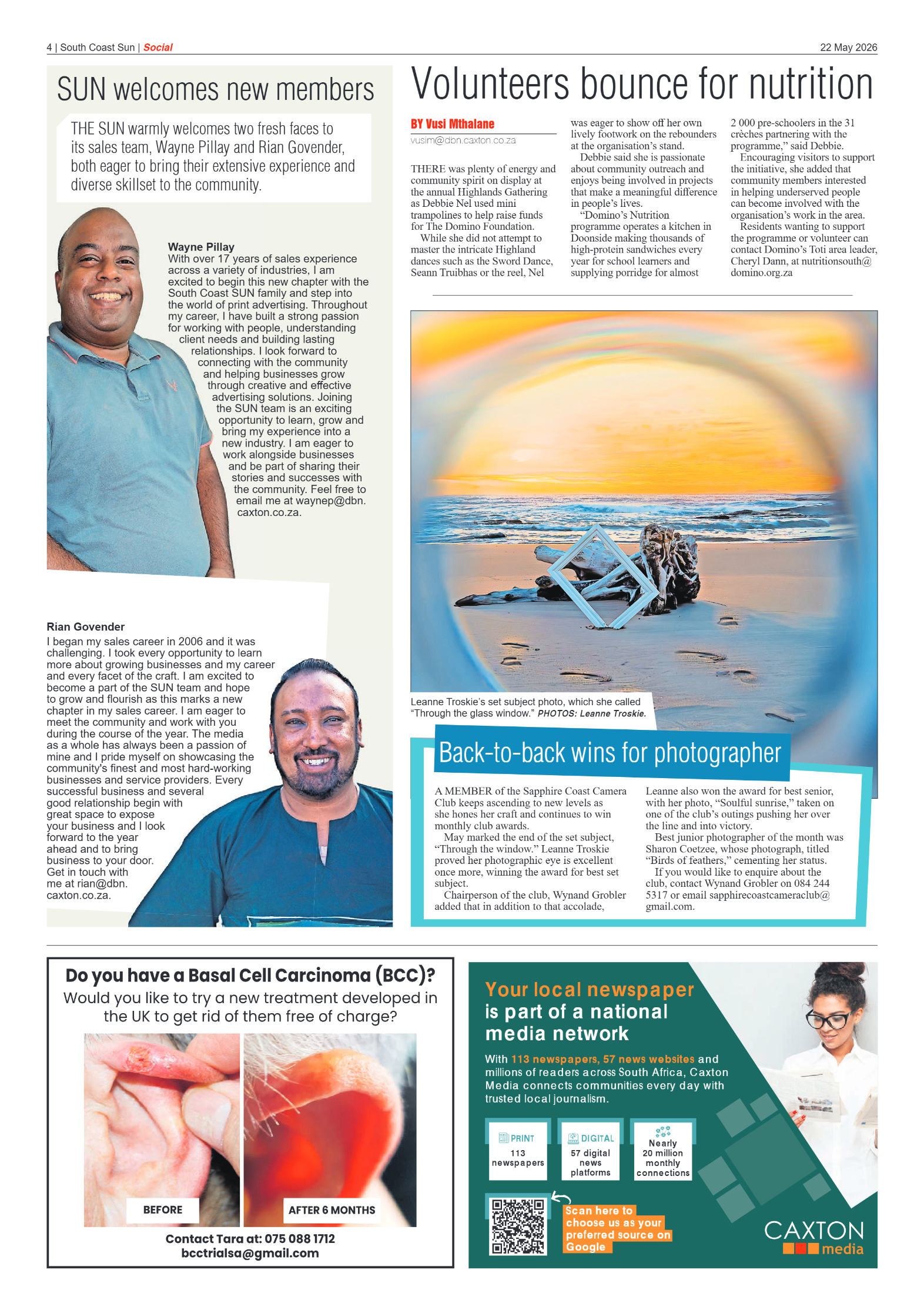 South Coast Sun 22 May 2026 page 4
