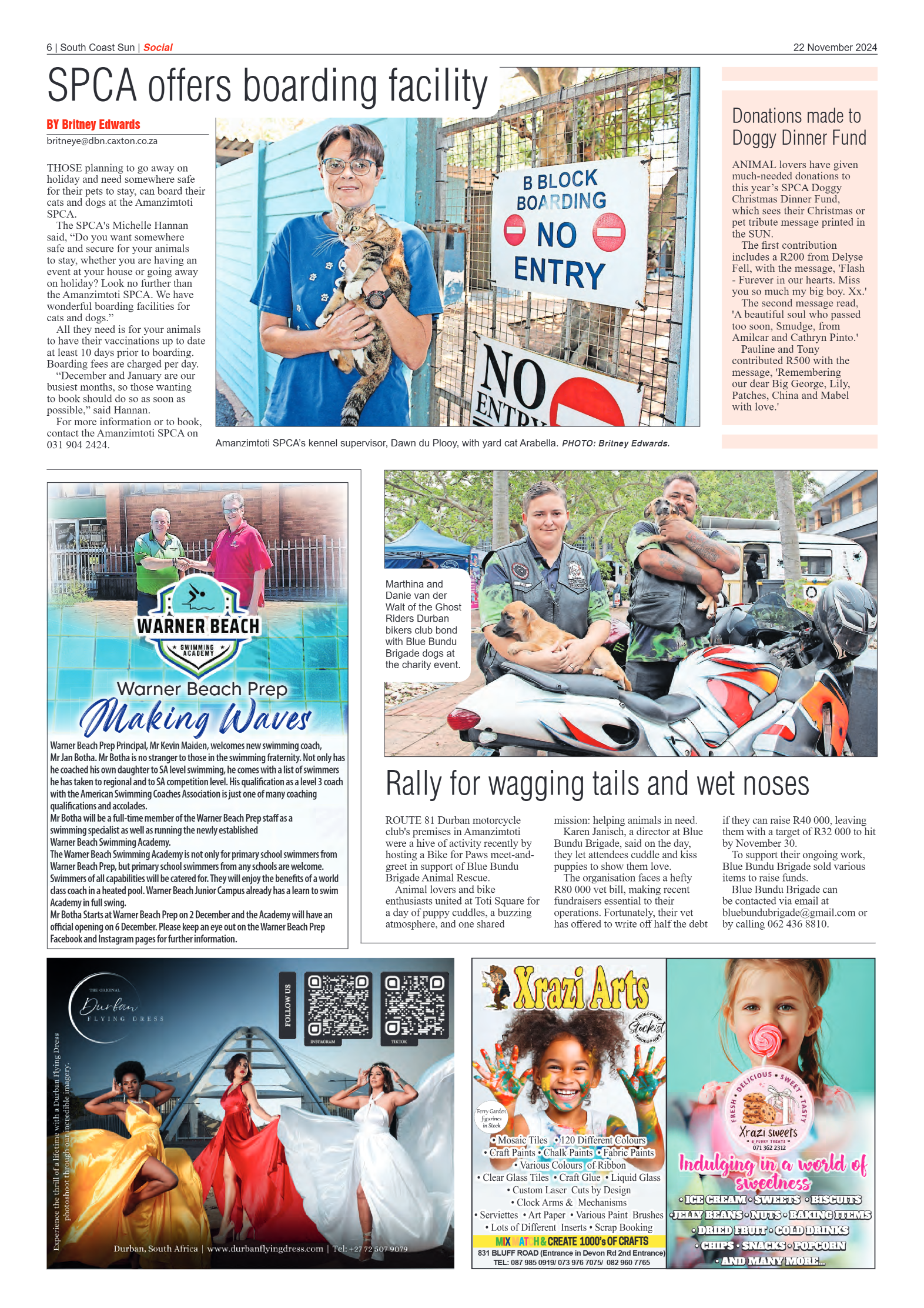 South Coast Sun 22 November 2024 page 6