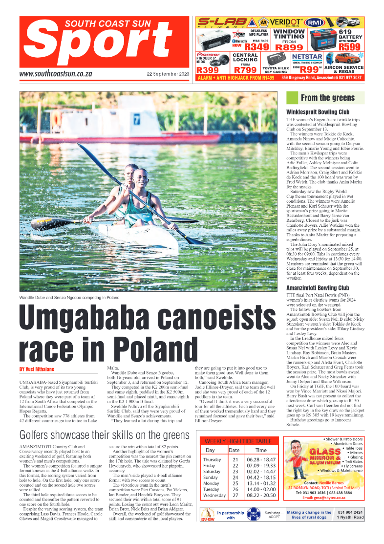 South Coast Sun 22 September 2023 page 12