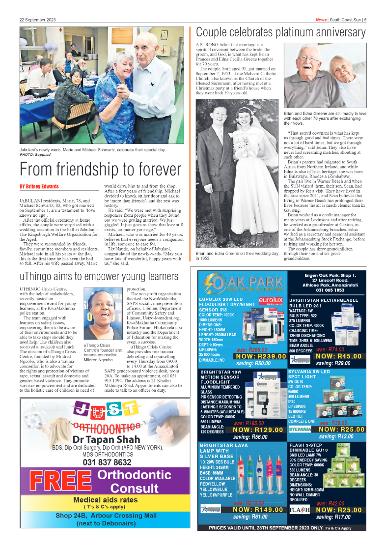 South Coast Sun 22 September 2023 page 5