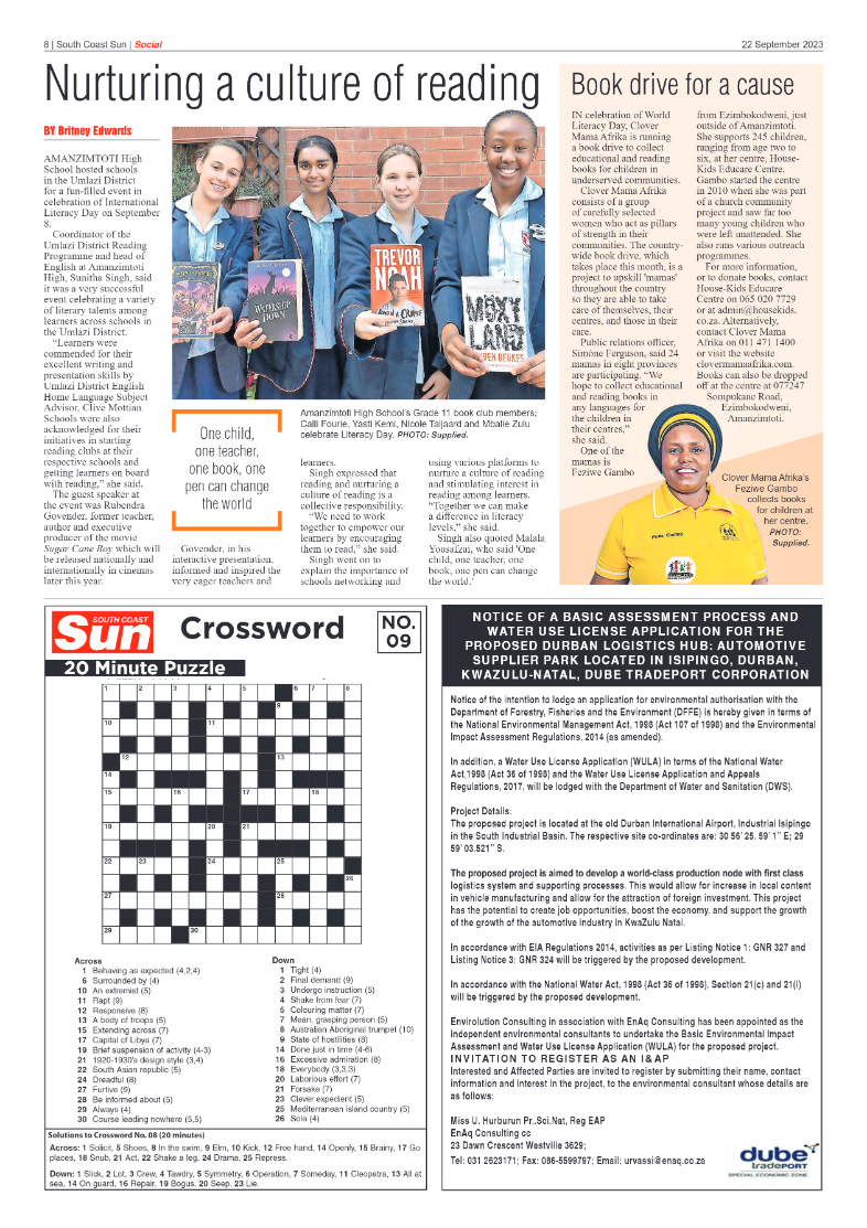 South Coast Sun 22 September 2023 page 8