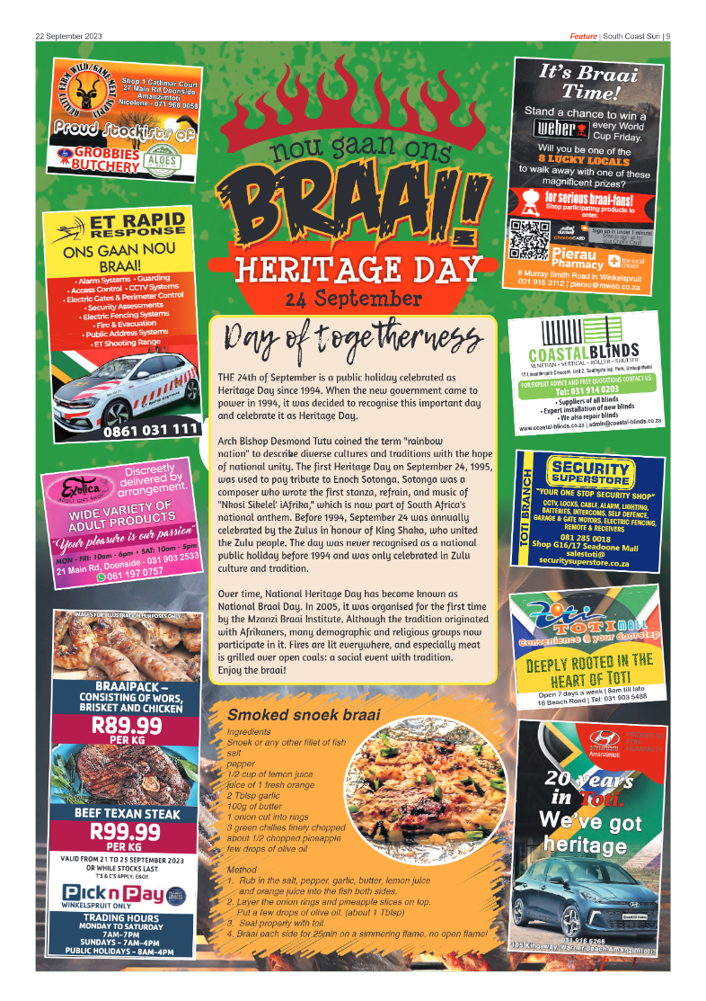 South Coast Sun 22 September 2023 page 9