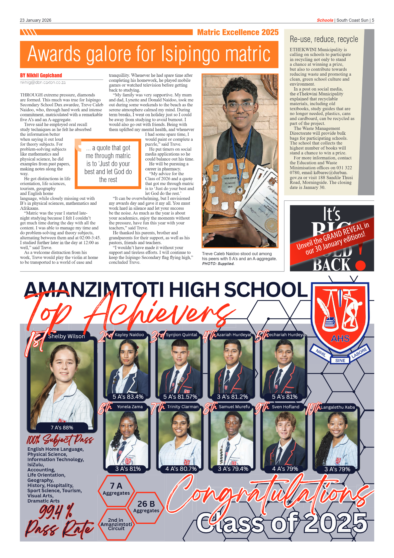 South Coast Sun 23 January 2026 page 5