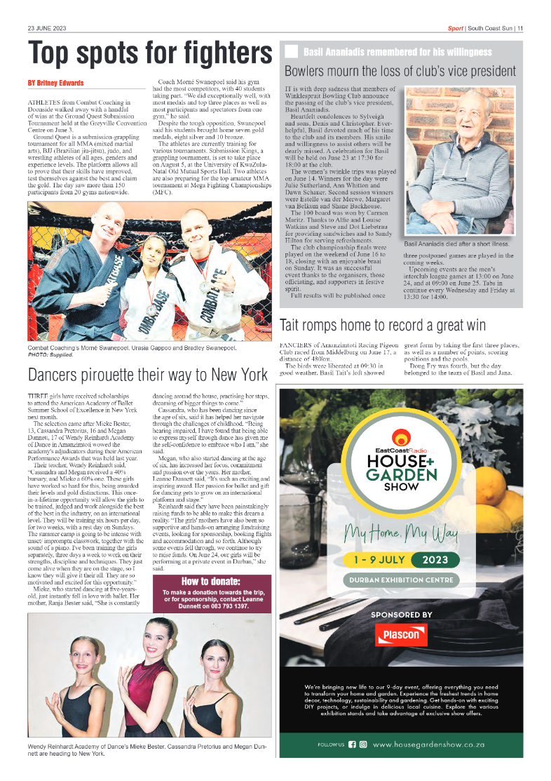 South Coast Sun 23 June 2023 page 11