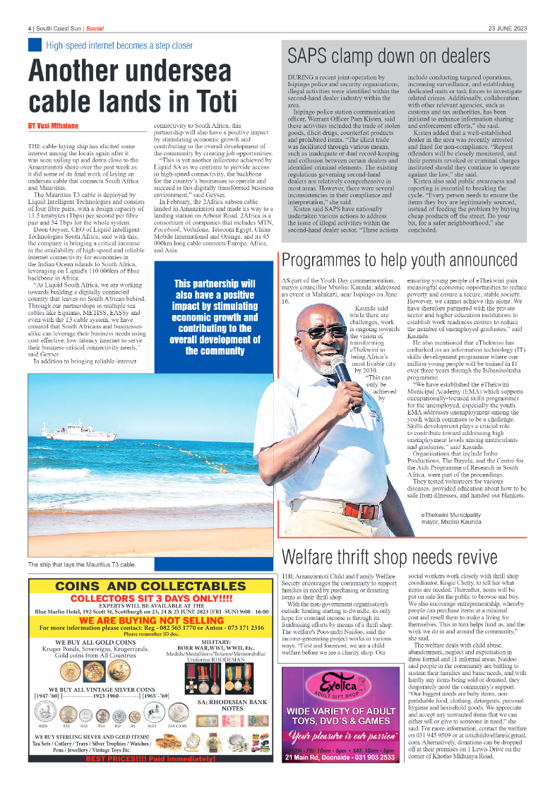 South Coast Sun 23 June 2023 page 4