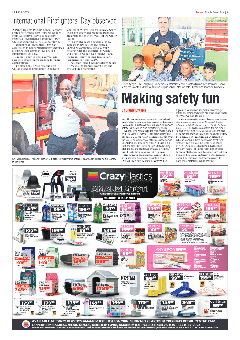 South Coast Sun 23 June 2023 page 5