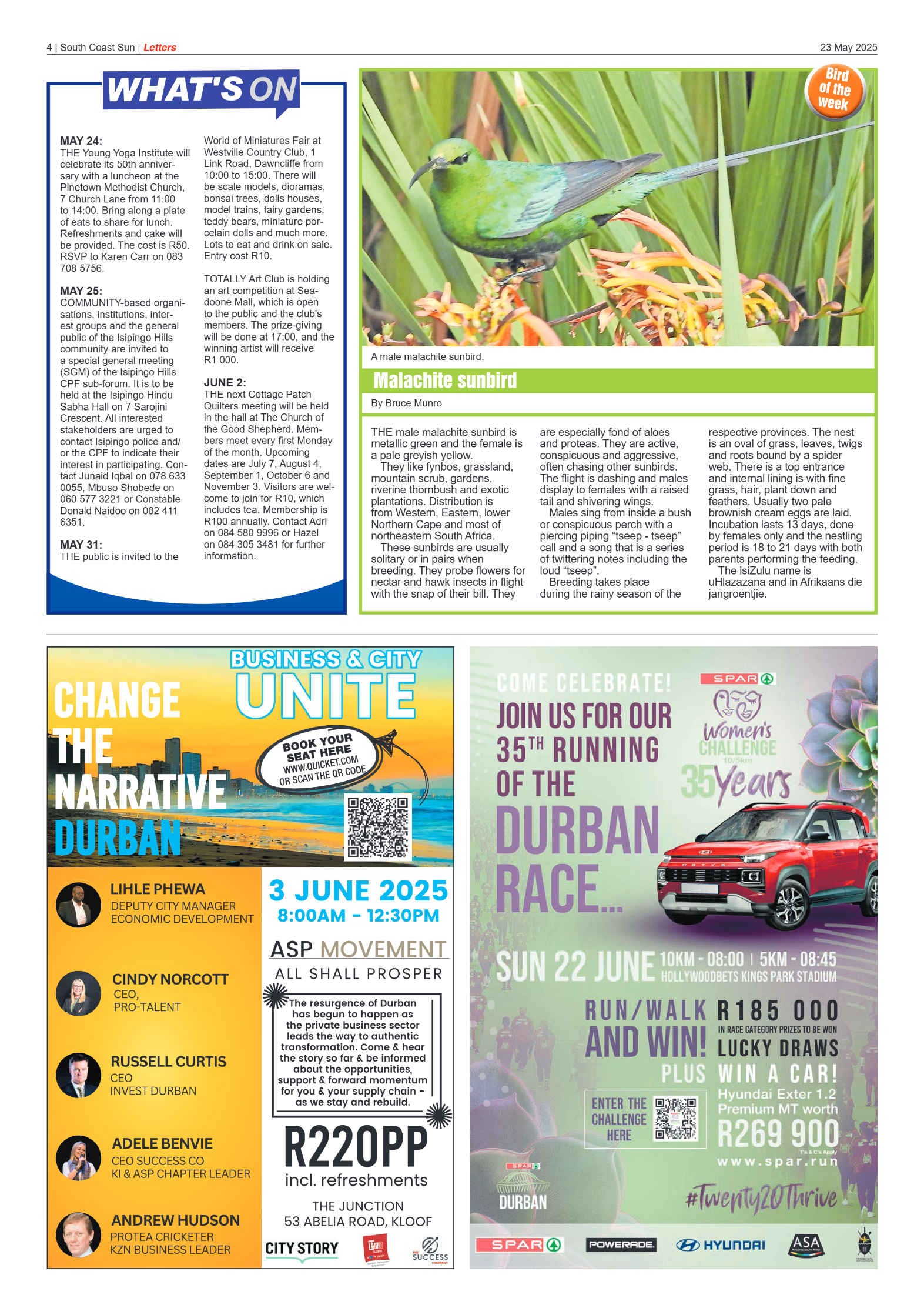 South Coast Sun 23 May 2025 page 4