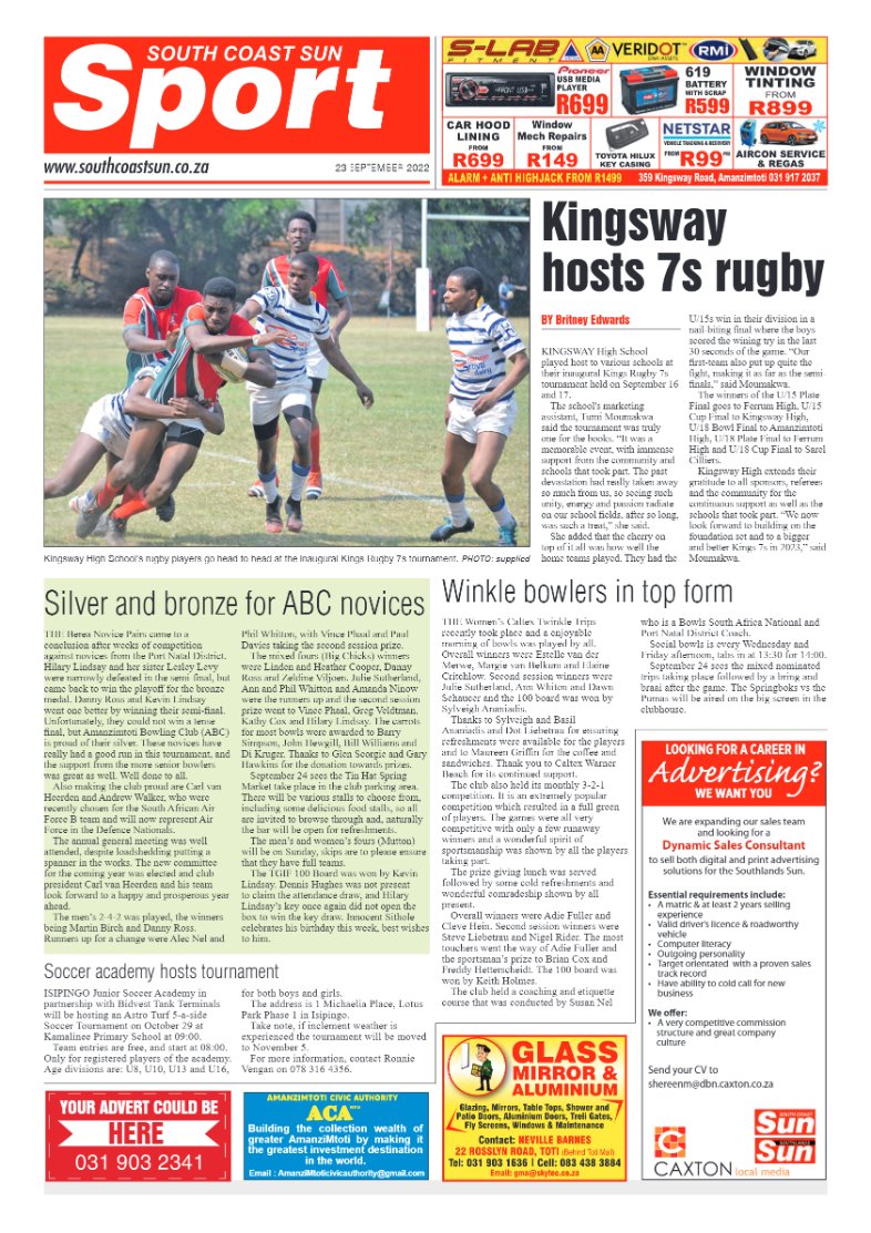South Coast Sun 23 September 2022 page 12