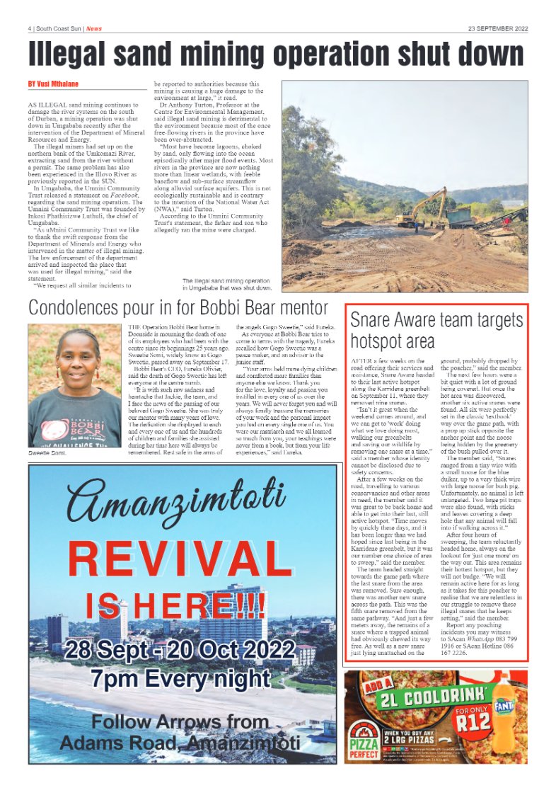 South Coast Sun 23 September 2022 page 4