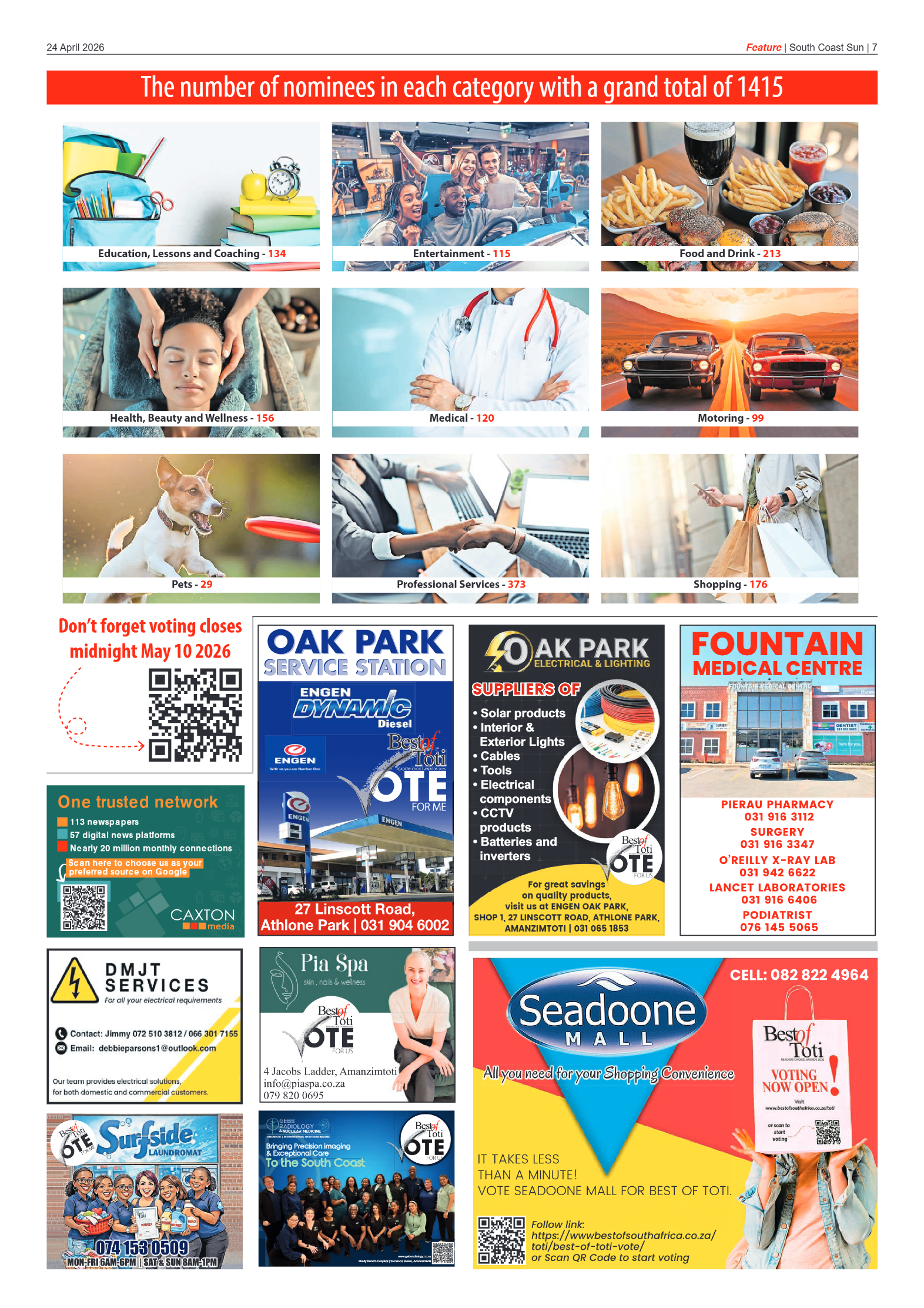 South Coast Sun 24 April 2026 page 7