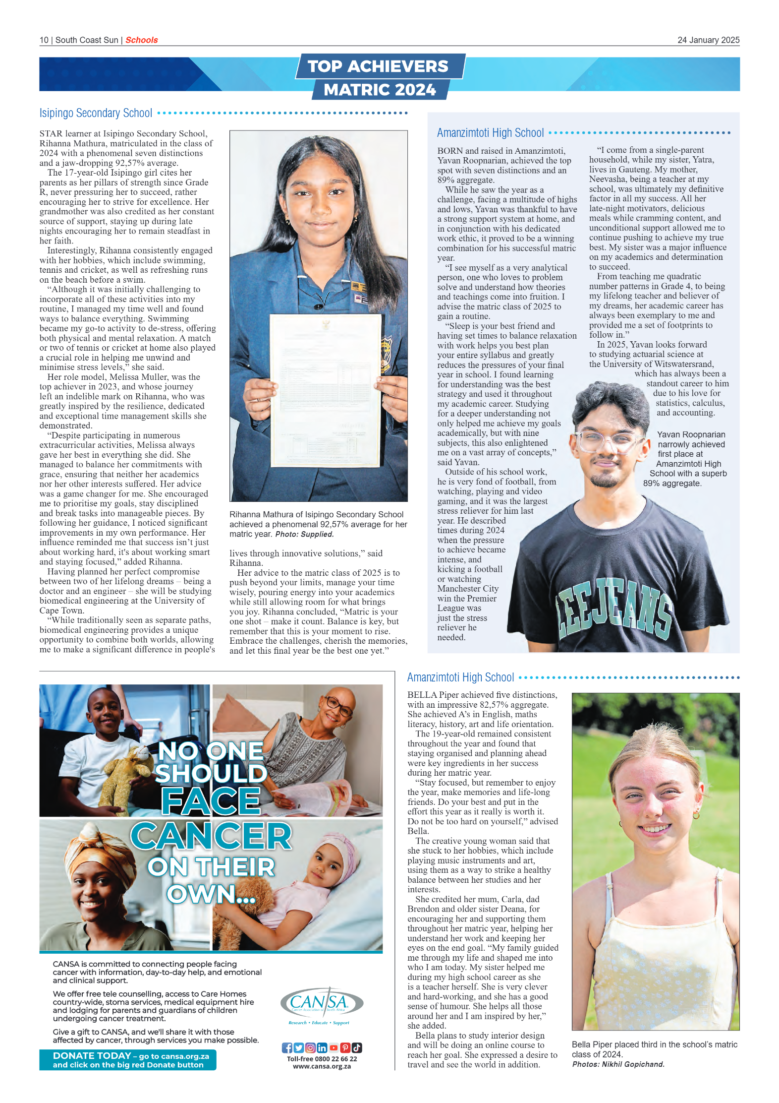 South Coast Sun 24 January 2025 page 10