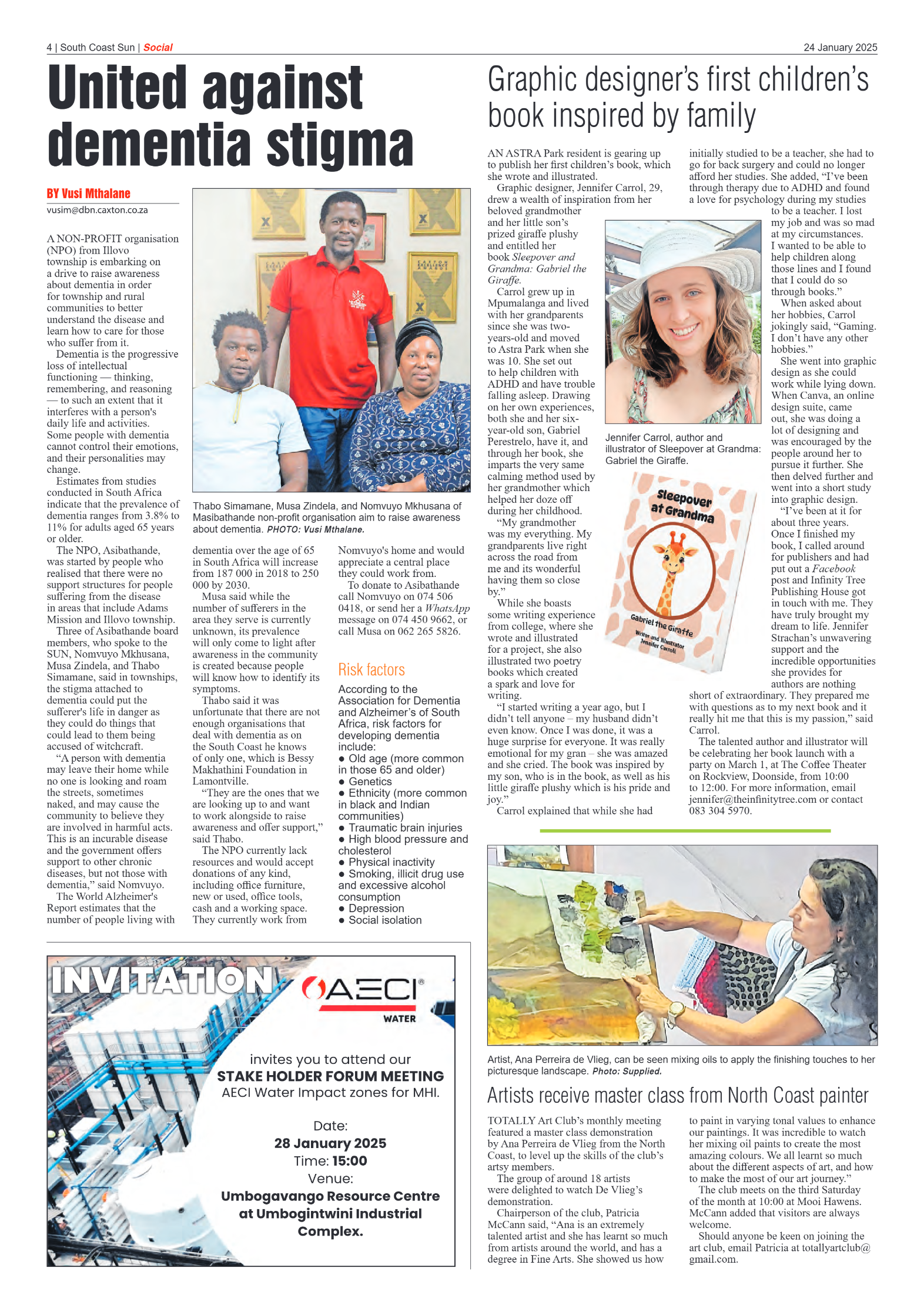 South Coast Sun 24 January 2025 page 4