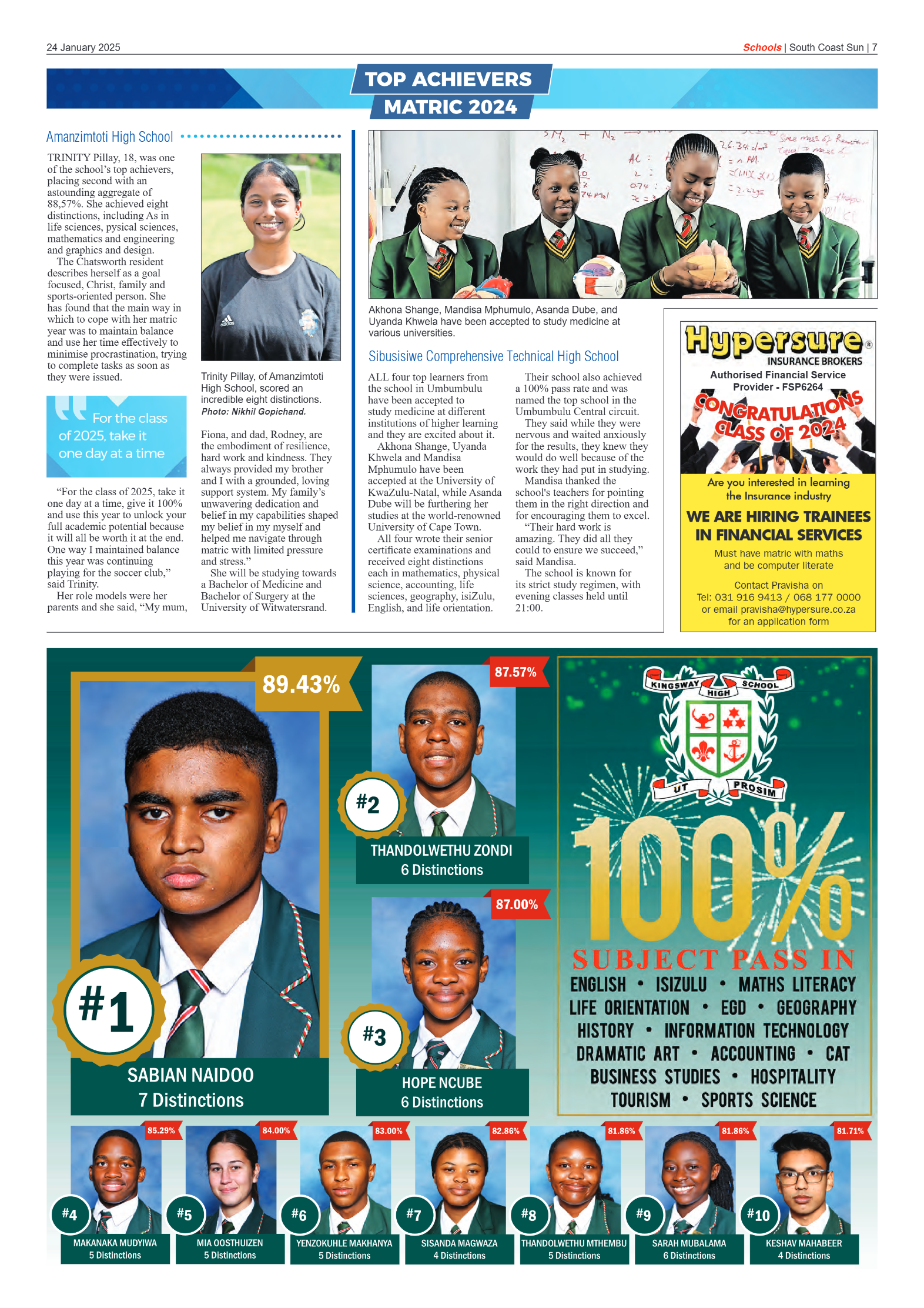 South Coast Sun 24 January 2025 page 7