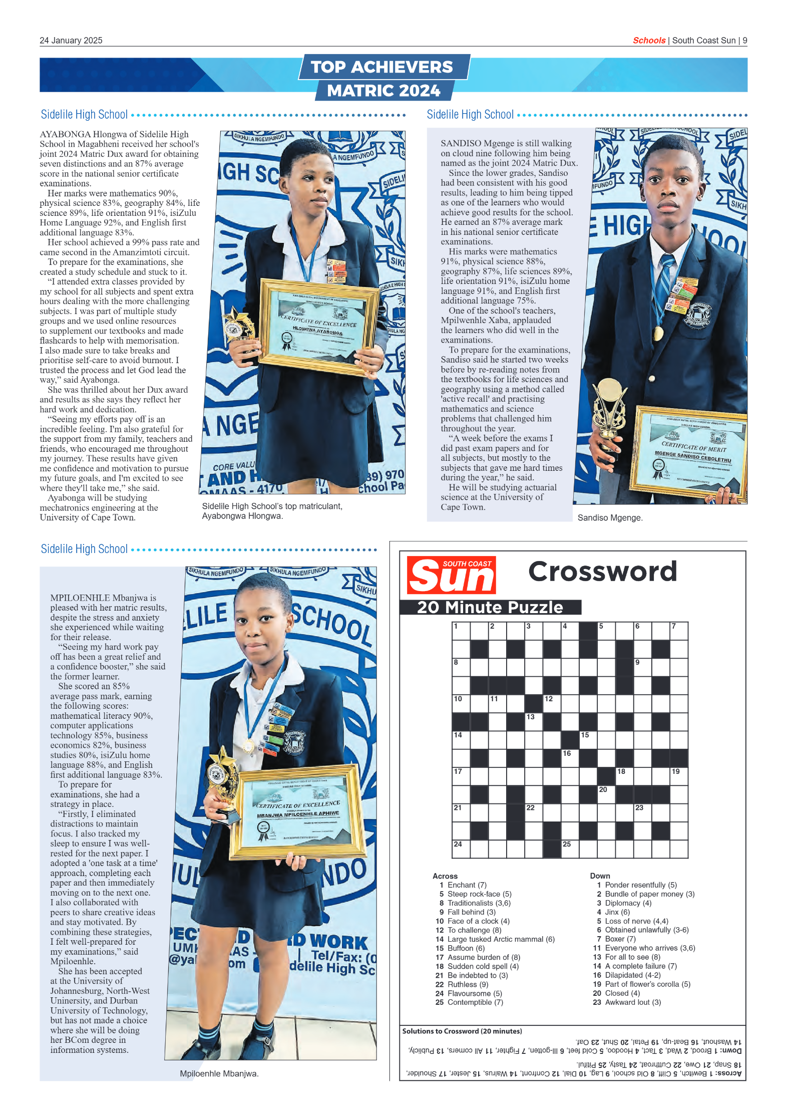 South Coast Sun 24 January 2025 page 9