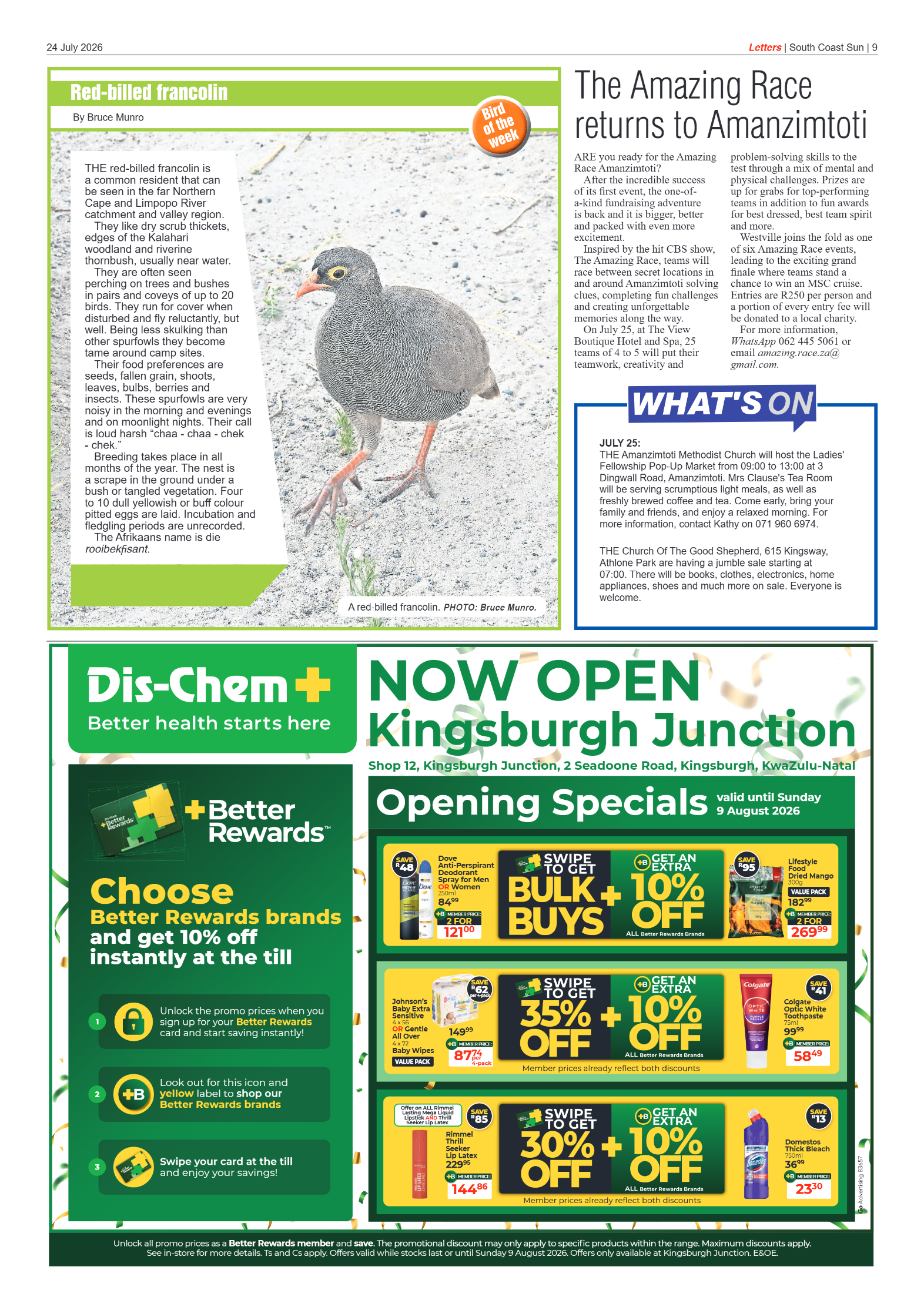South Coast Sun 24 July 2026 page 9