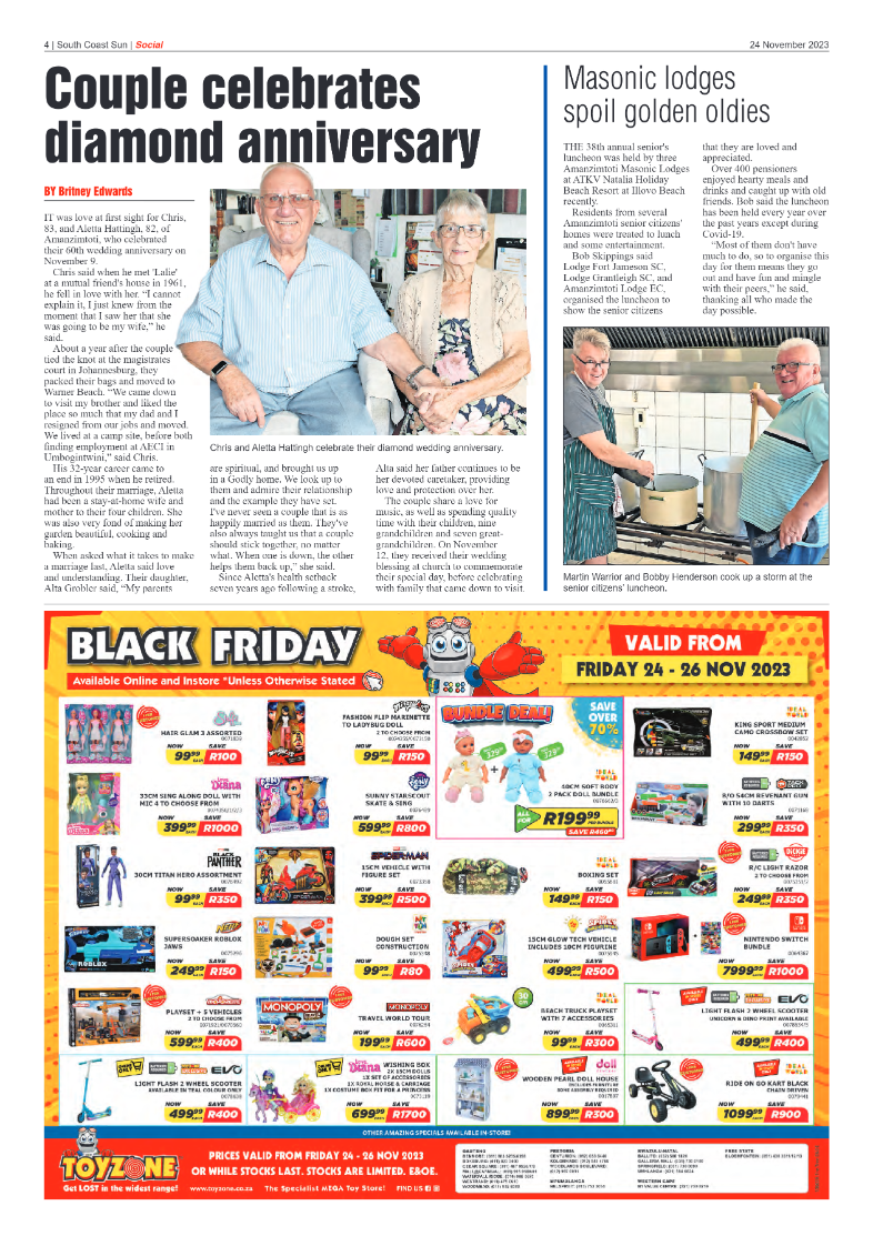 South Coast Sun 24 November 2023 page 4