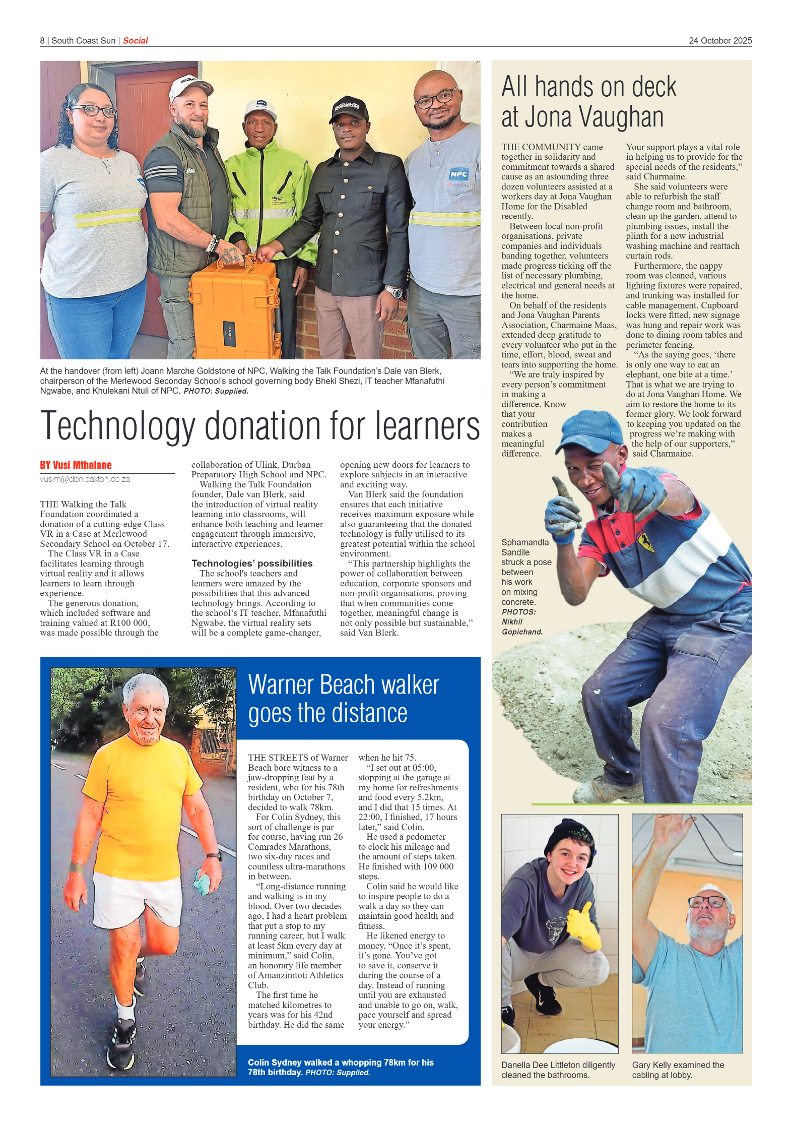 South Coast Sun 24 October 2025 page 7