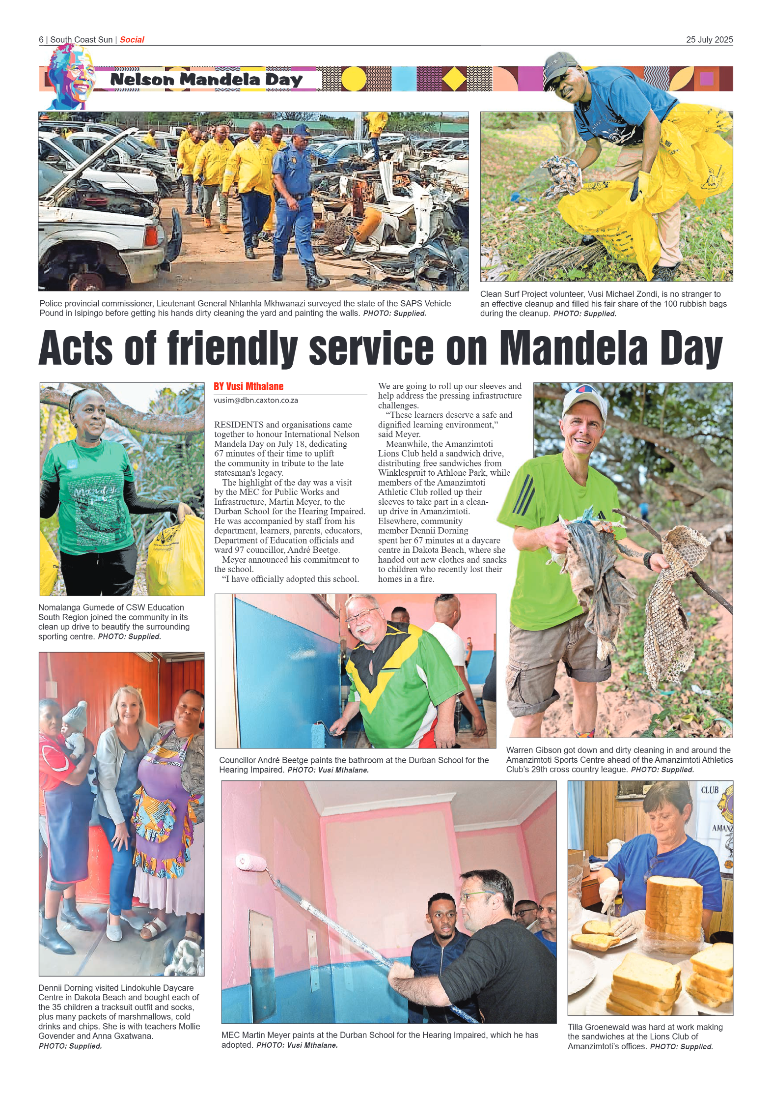 South Coast Sun 25 July 2025 page 6