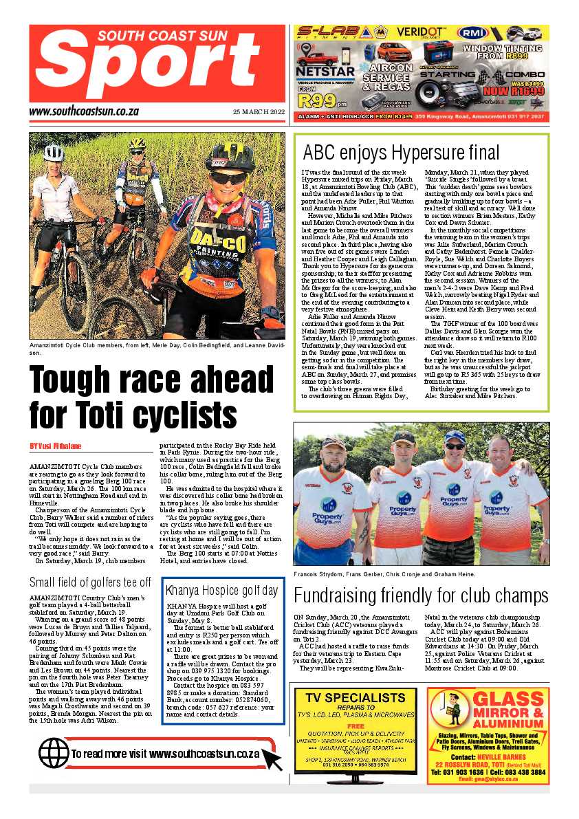 South Coast Sun 25 March 2022 page 15