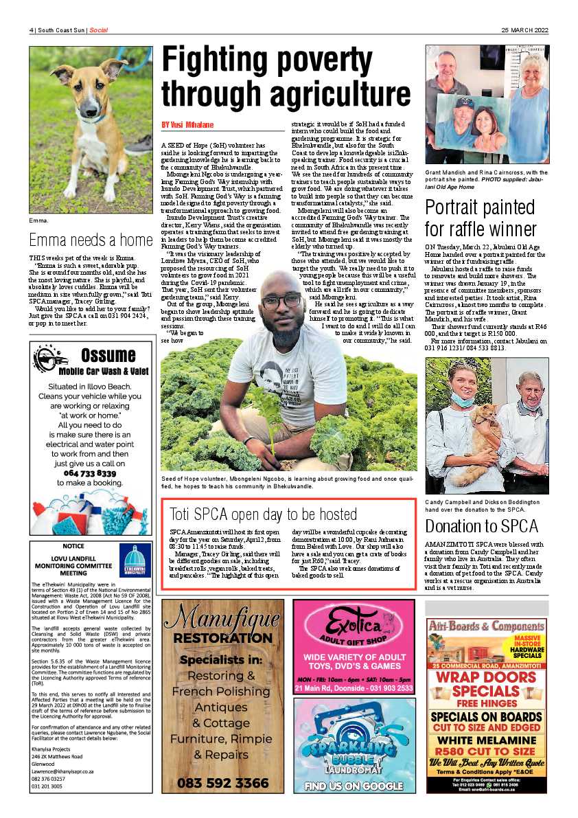 South Coast Sun 25 March 2022 page 4