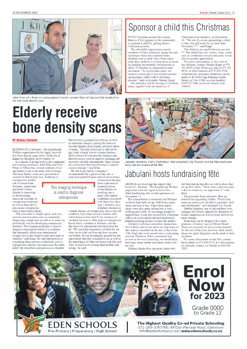 South Coast Sun 25 November 2022 page 11