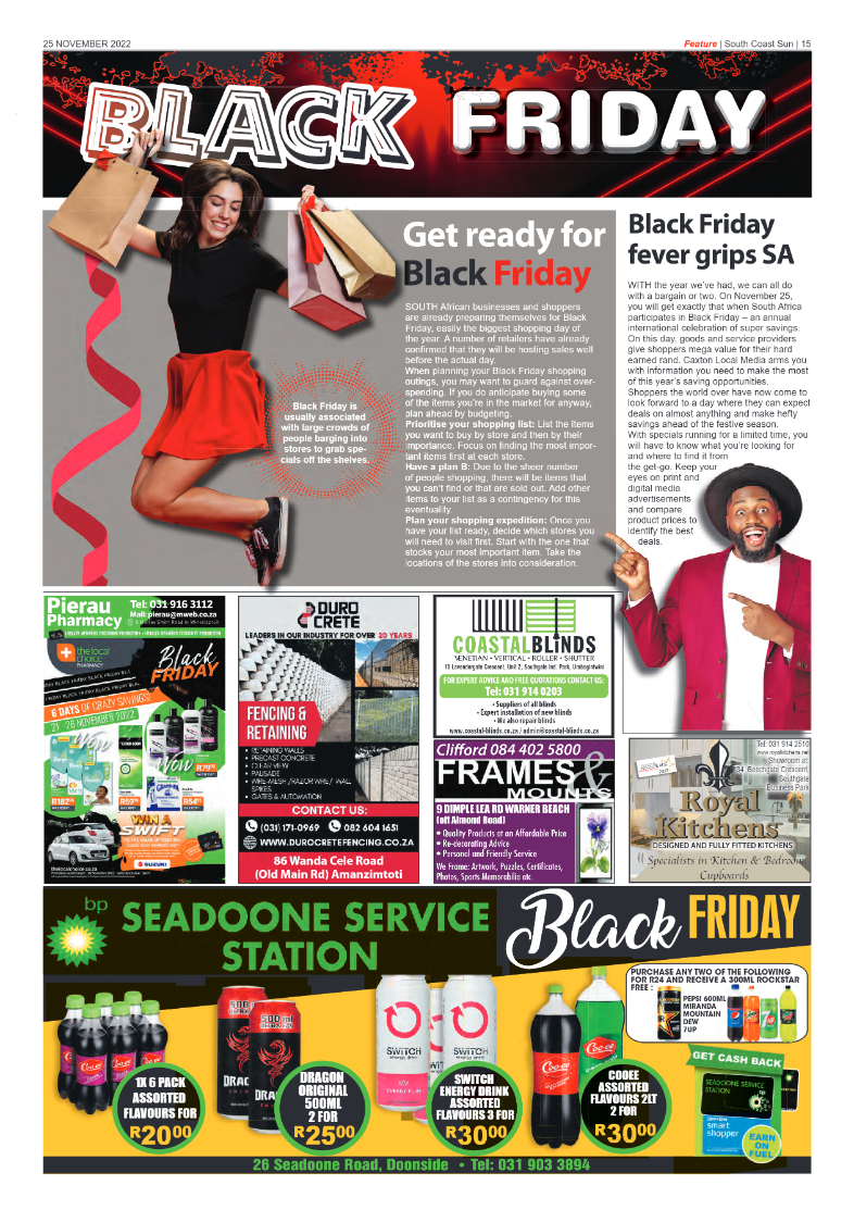 South Coast Sun 25 November 2022 page 13