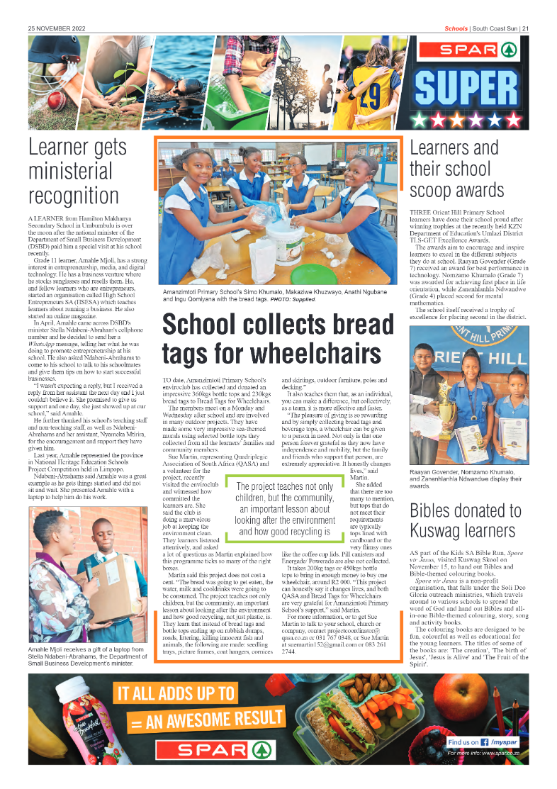 South Coast Sun 25 November 2022 page 19