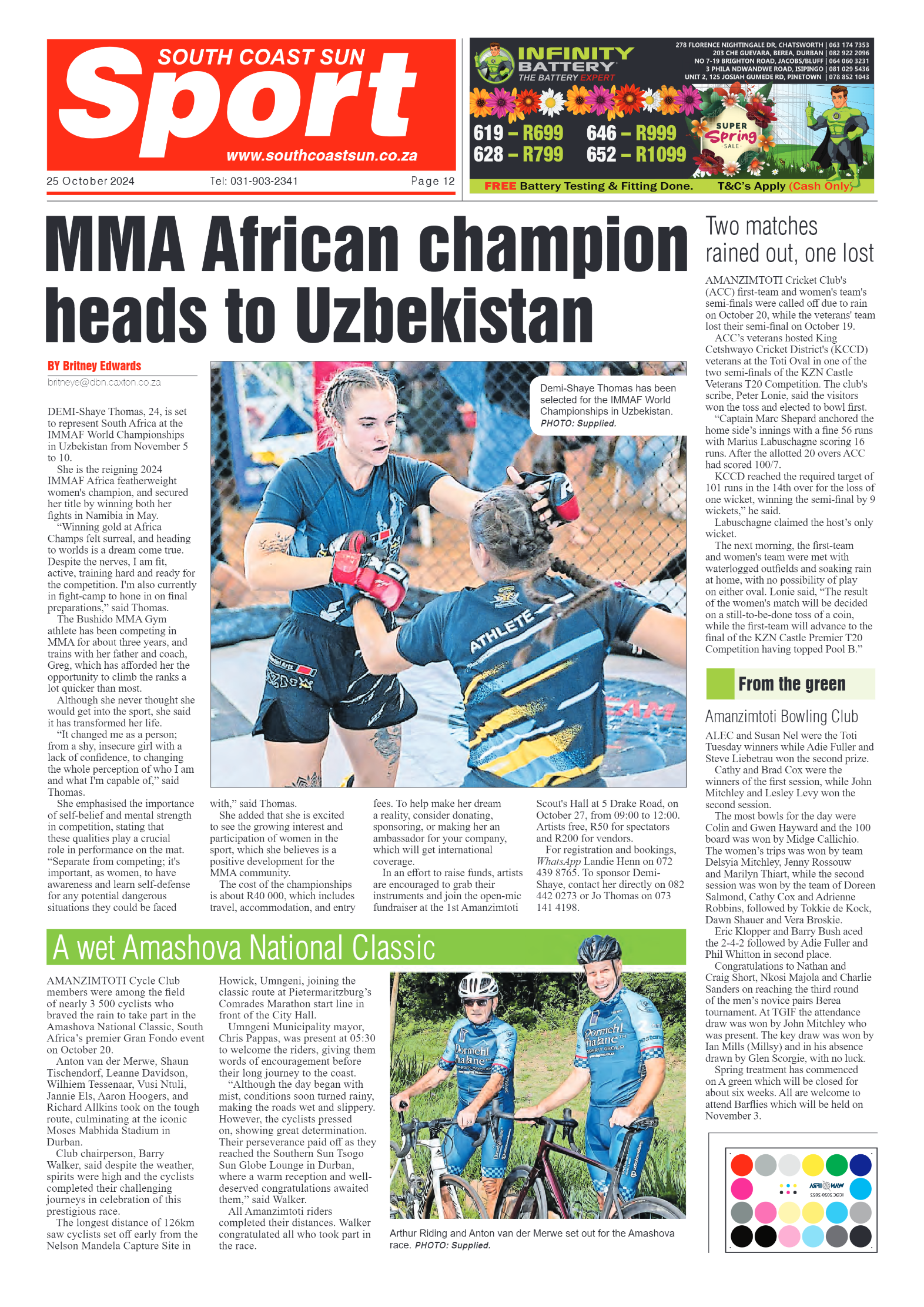 South Coast Sun 25 October 2024 page 12