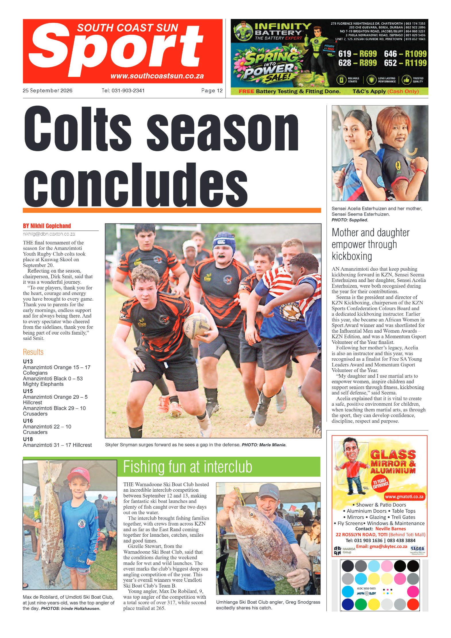 South Coast Sun 25 September 2026 page 12