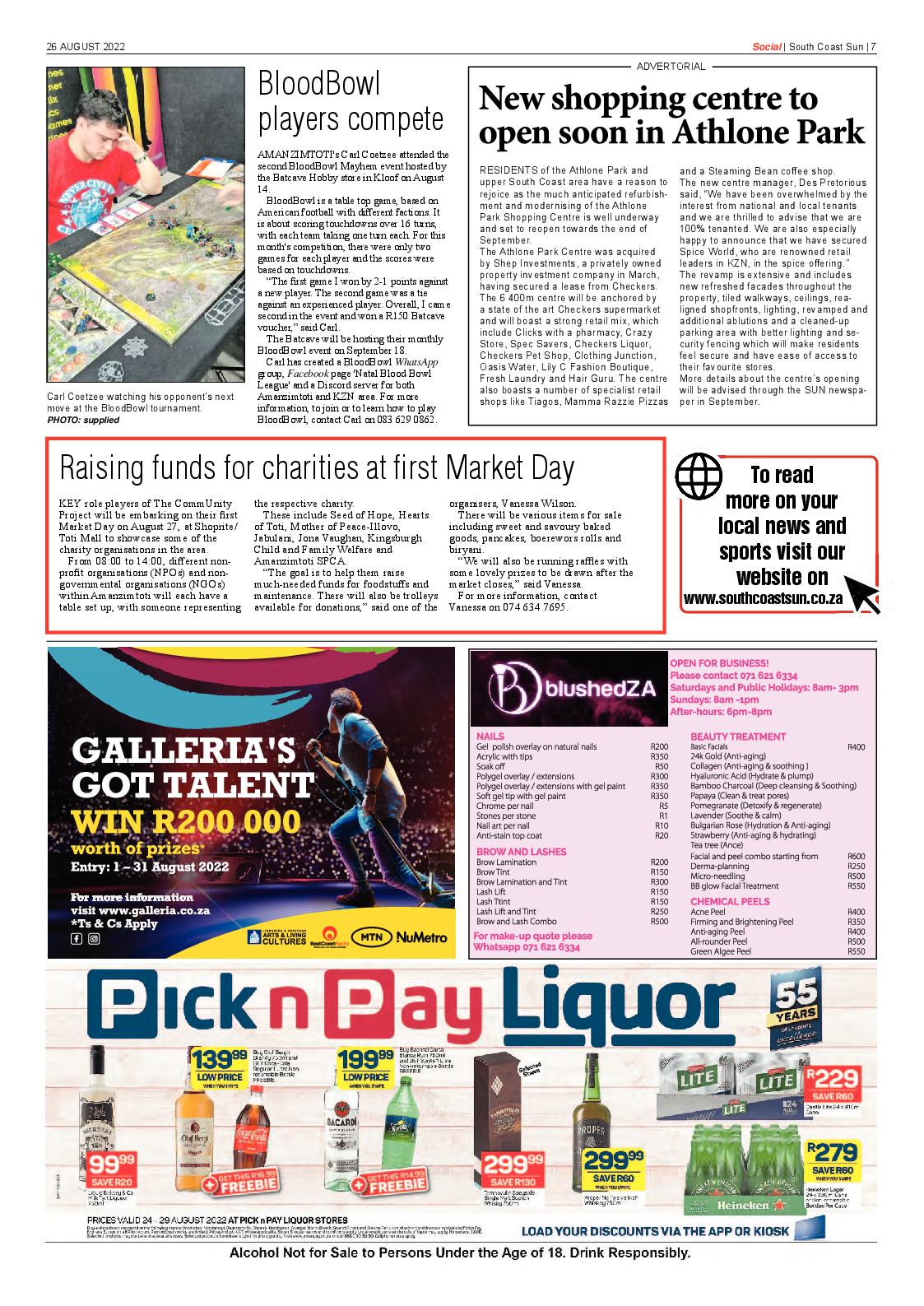 South Coast Sun 26 August 2022 page 7