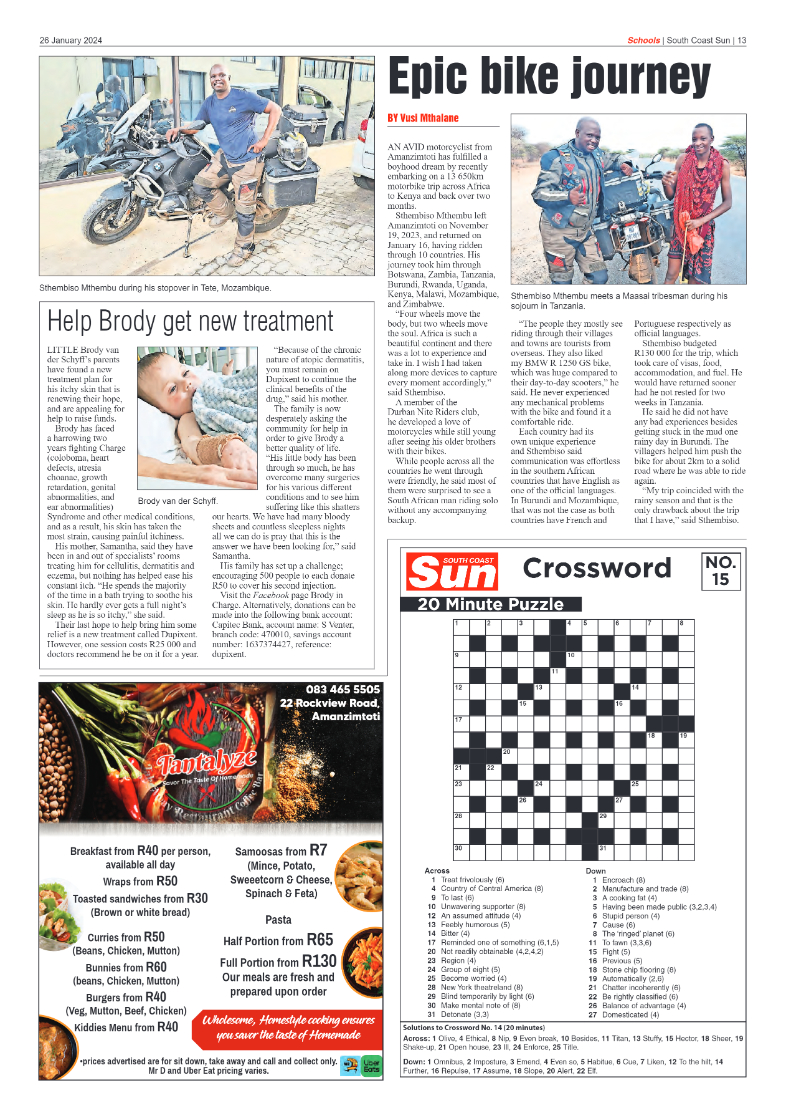 South Coast Sun 26 January 2024 page 13