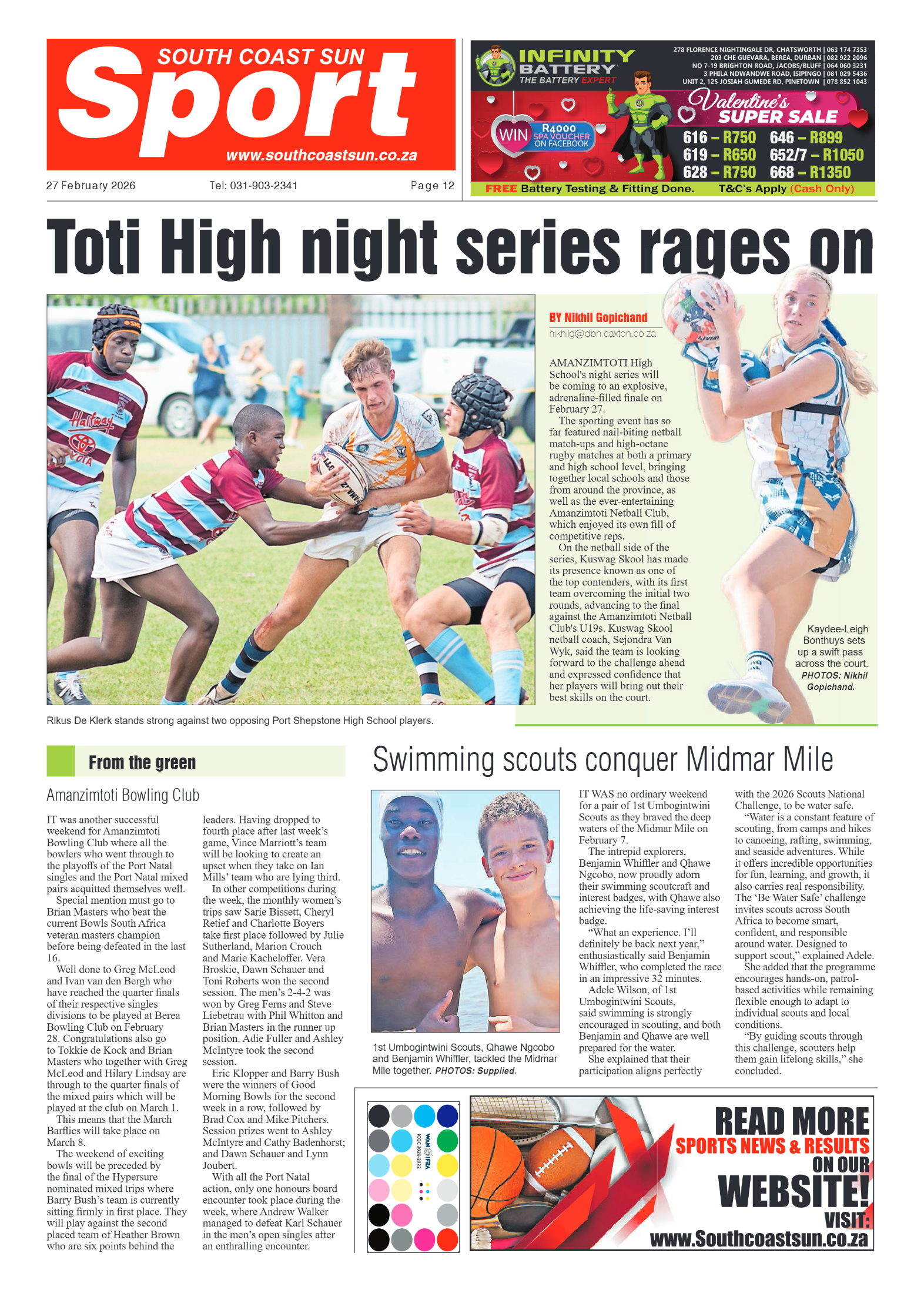 South Coast Sun 27 February 2026 page 11