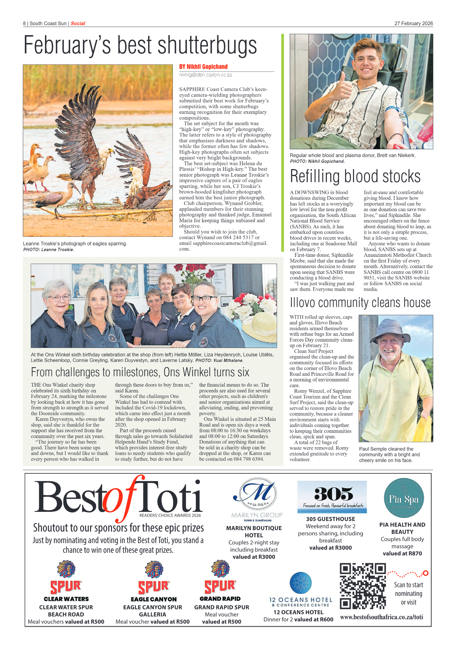 South Coast Sun 27 February 2026 page 7